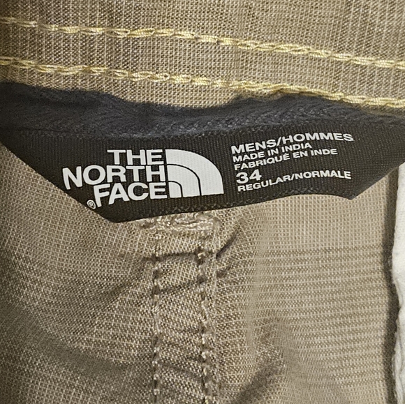 The North Face Tan Flat Front Shorts - Picture 9 of 11